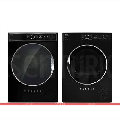 Vestel 2'li Beyaz Eşya Seti (KMI 98402 S Kurutma + CMI 98422 S Çamaşır)