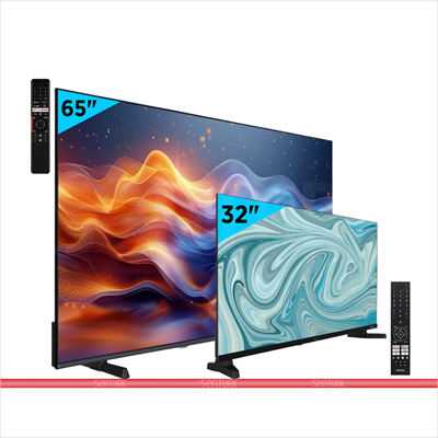 Vestel 2'li Televizyon Seti (65UV9750 4K Smart + 32HT9150 Hd Smart)
