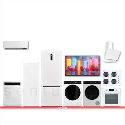 Vestel Şentürk Yakut Beyaz Eşya Seti Çeyiz Paketi 1