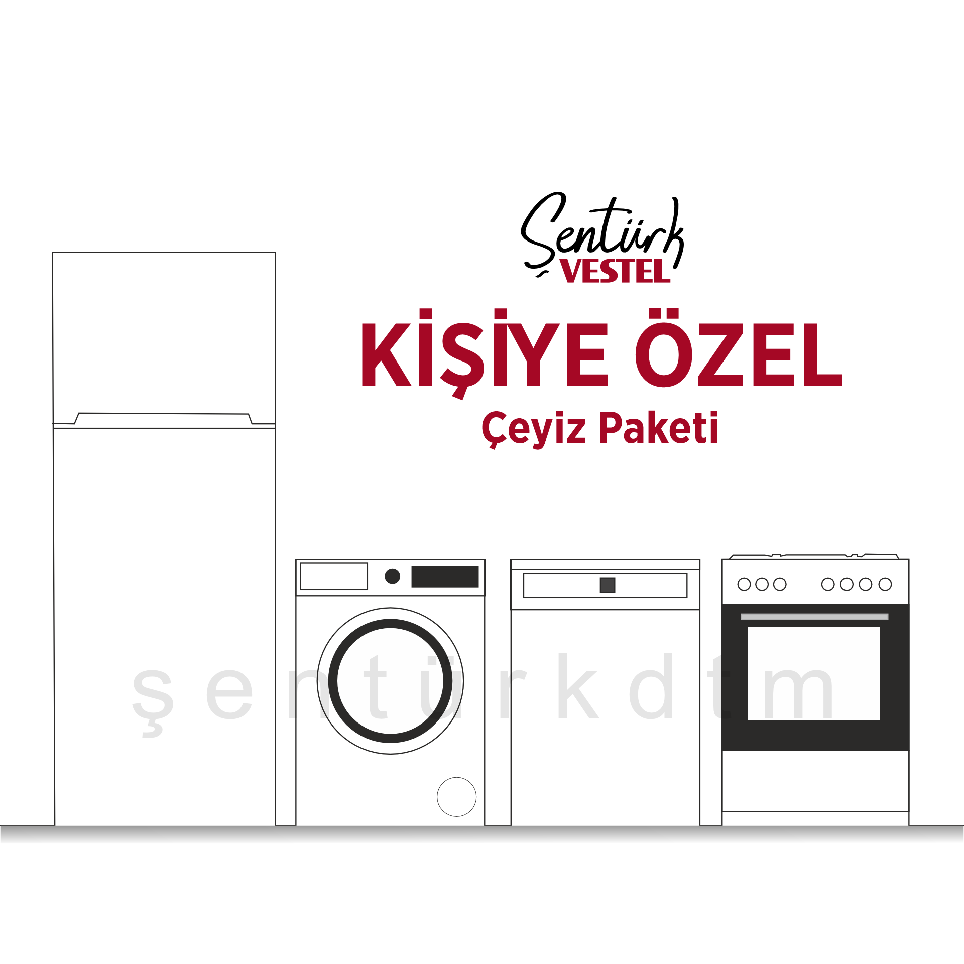 Vestel Beyaz Eşya Paketi - Kişiye Özel / Halil Bey