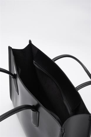 Siyah Paella Omuz Çantası