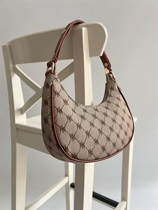 Krem Party Kadın El ve Omuz Çantası