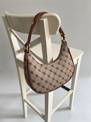 Krem Party Kadın El ve Omuz Çantası