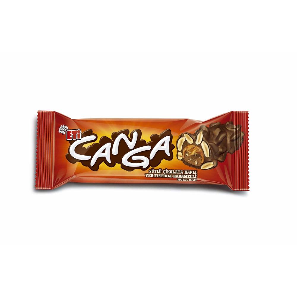 Eti Canga Sütlü Çikolata Kaplı  Nuga Bar 45 gr
