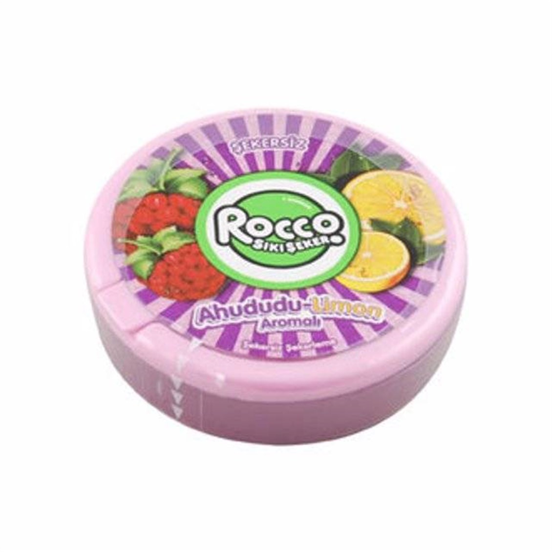 Rocco Sıkı Şeker Ahududu Limon 12 Gr