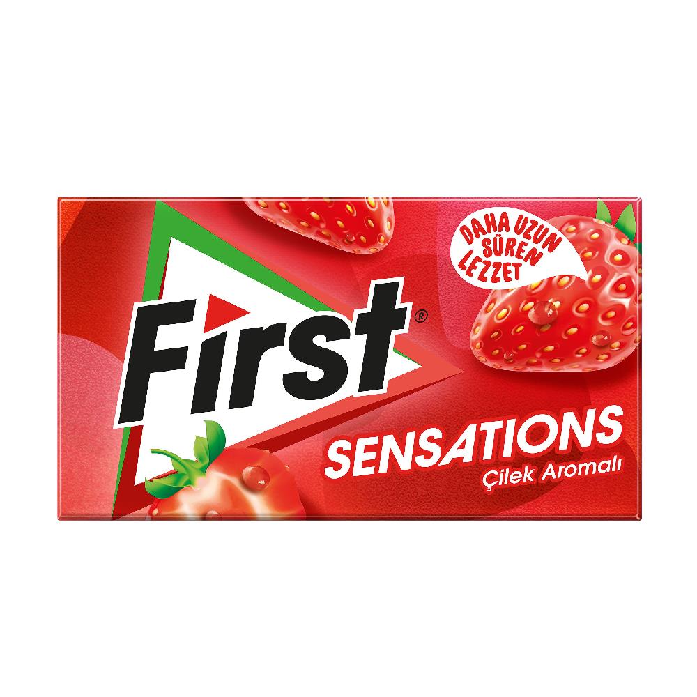 First Sensations Çilek Aromalı Sakız