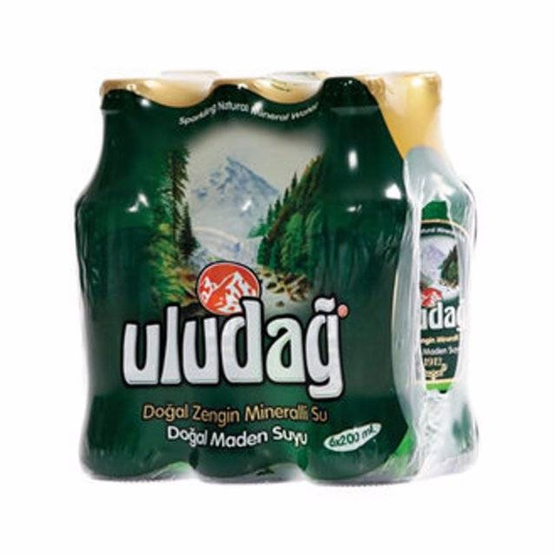 Uludağ Zengin Mineralli Maden Suyu 6x200 ml