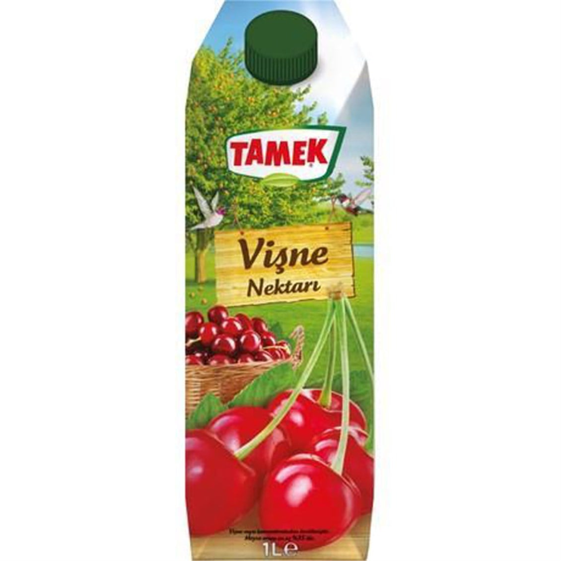 Tamek Vişne Nektarı Meyve Suyu 1 Lt