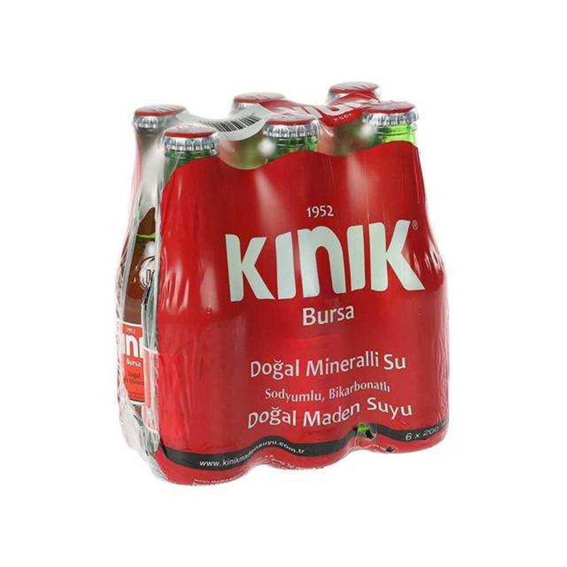 Kınık Doğal Mineralli 6'lı Maden Suyu 200 ml