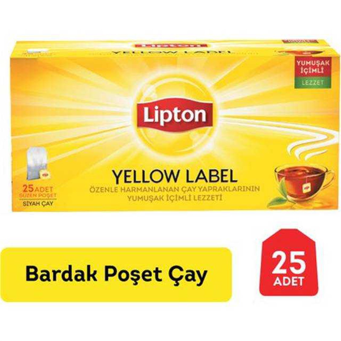  LIPTON YELLOW LABEL BARDAK CAY 25 LI 50G 