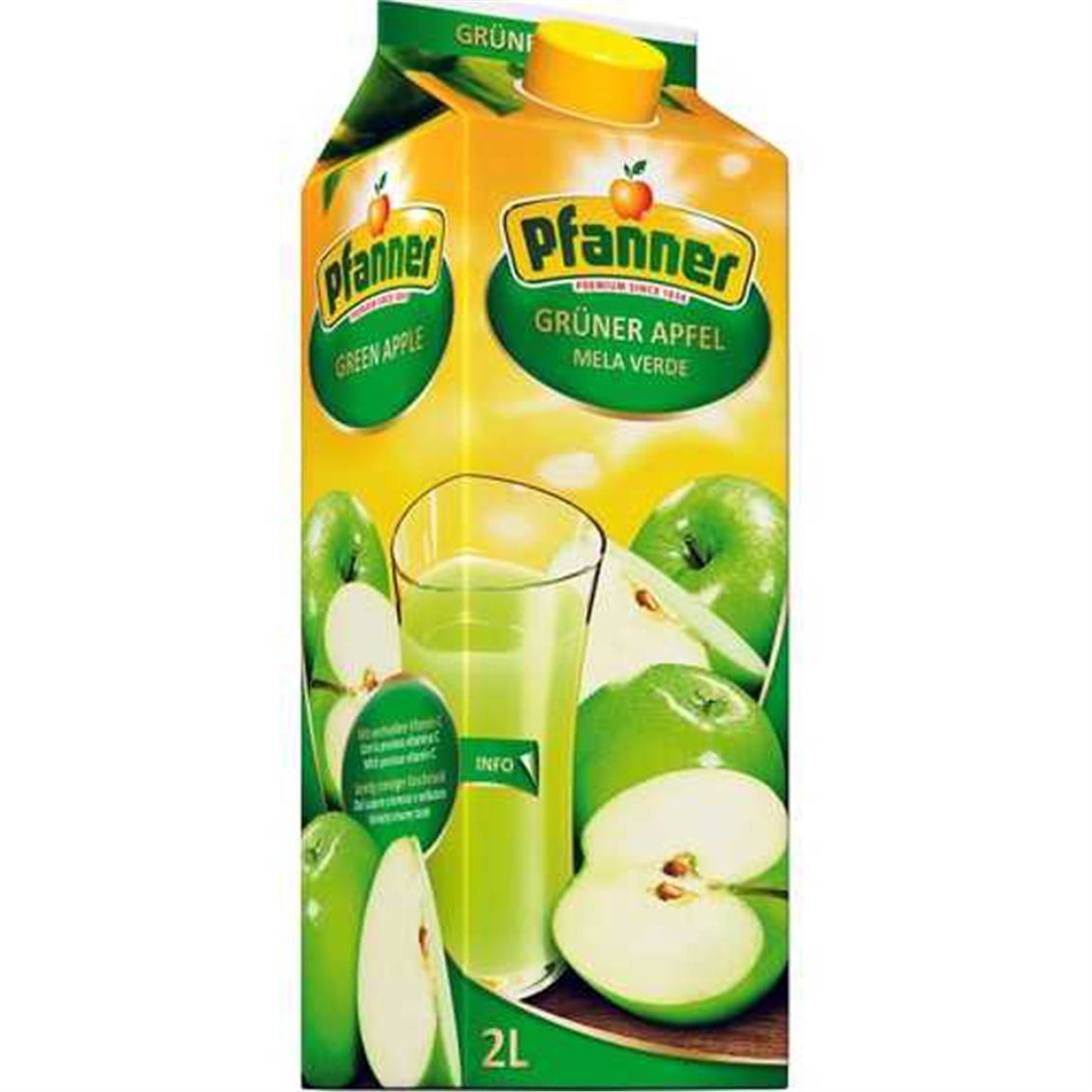 Pfanner Yeşil Elma Meyve Suyu 2 Lt