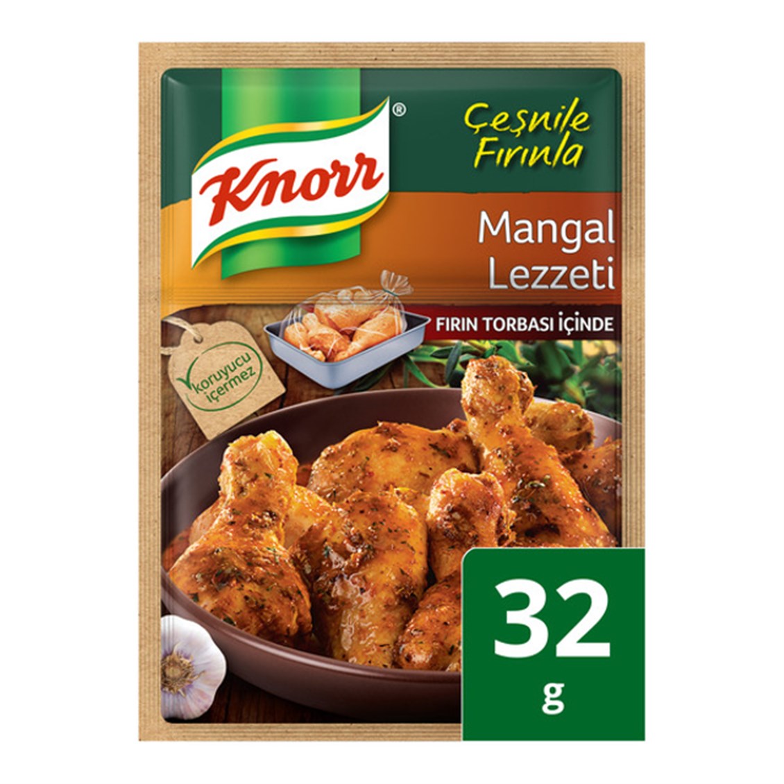Knorr Mangal Lezzeti Fırın Çeşnisi 29 Gr