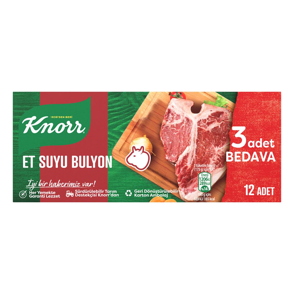 Knorr Et Bulyon 12'li 120 gr