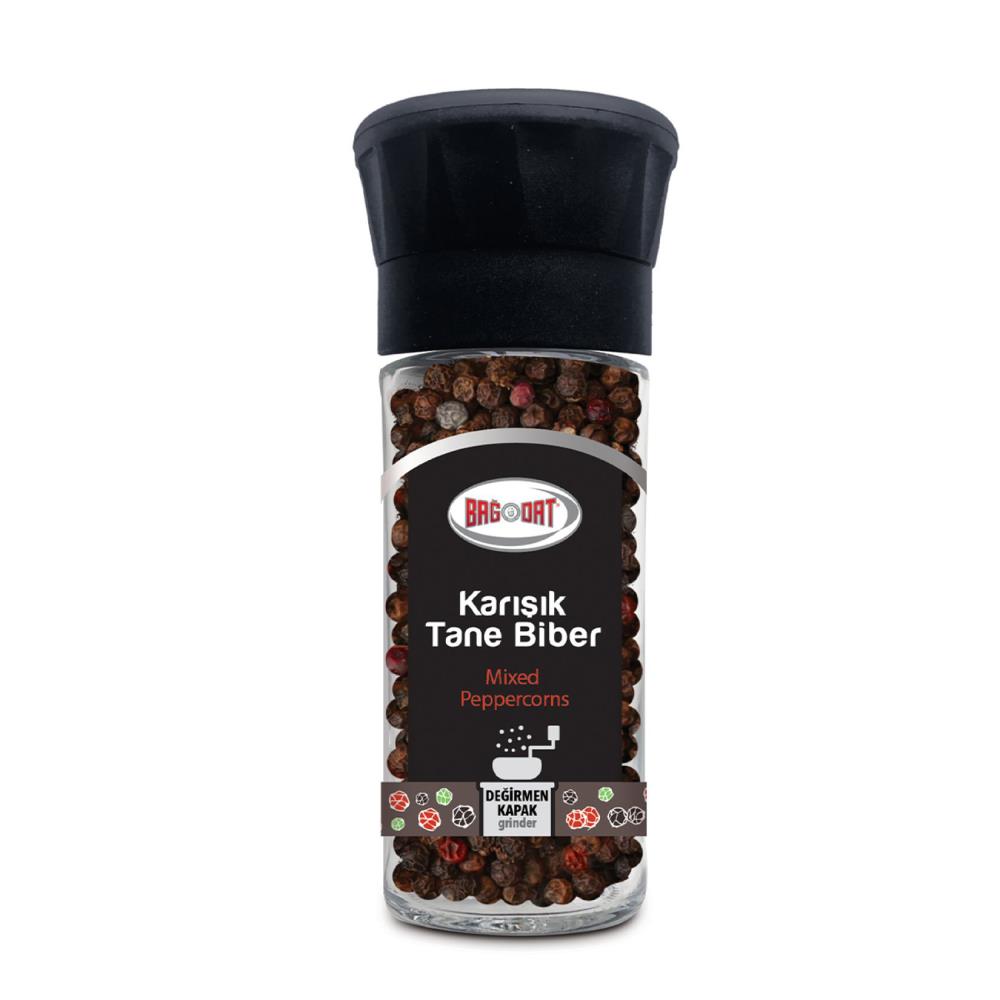 Bağdat Karışık Tane Karabiber Değirmen 45 gr