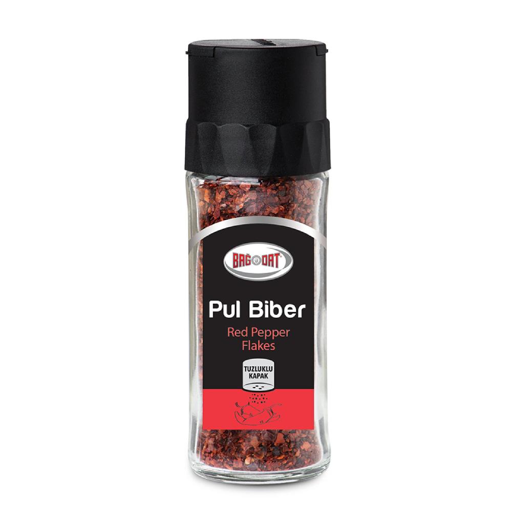 Bağdat Cam Pul Biber Tuzluklu 42 gr
