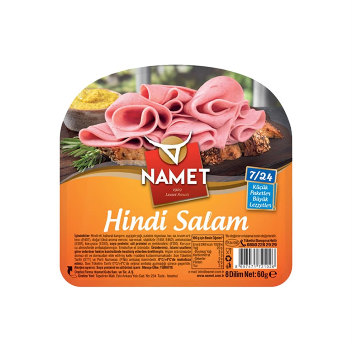  NAMET 7/24 HINDI SALAM 60 GR 