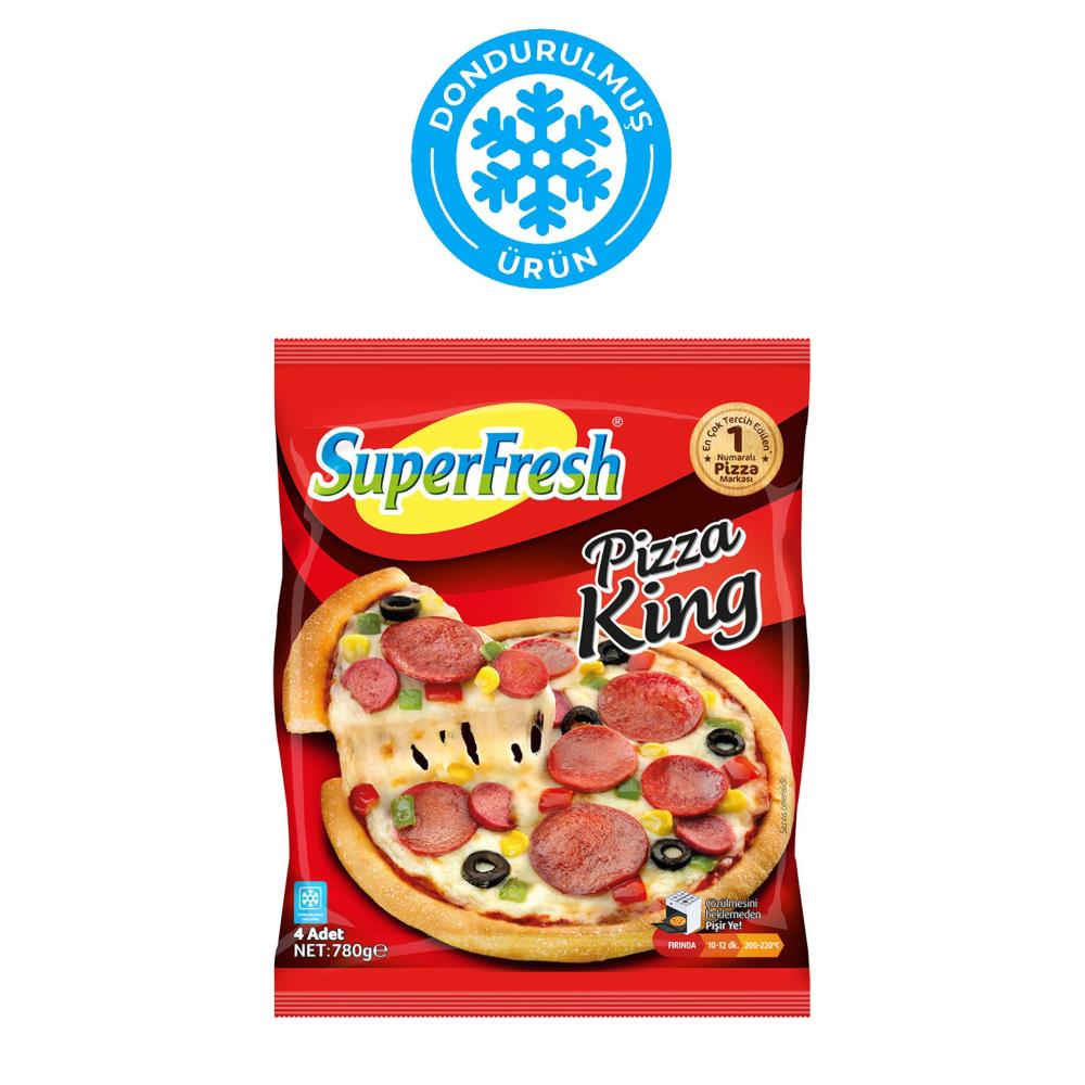 Superfresh Pizza King 4'lü 195 gr