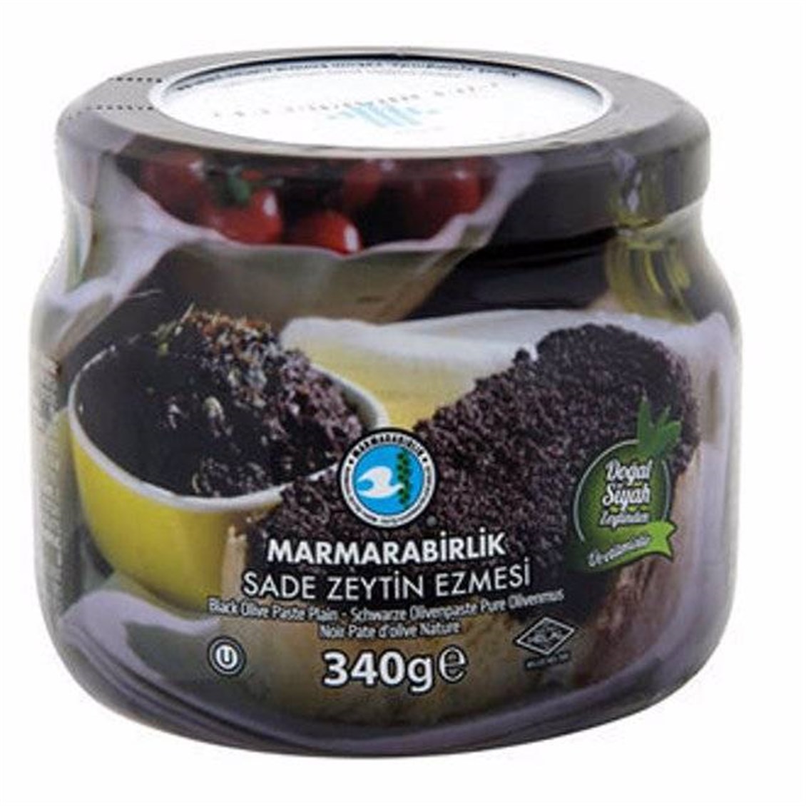 Marmara Birlik Zeytin Ezmesi Sade 340 Gr