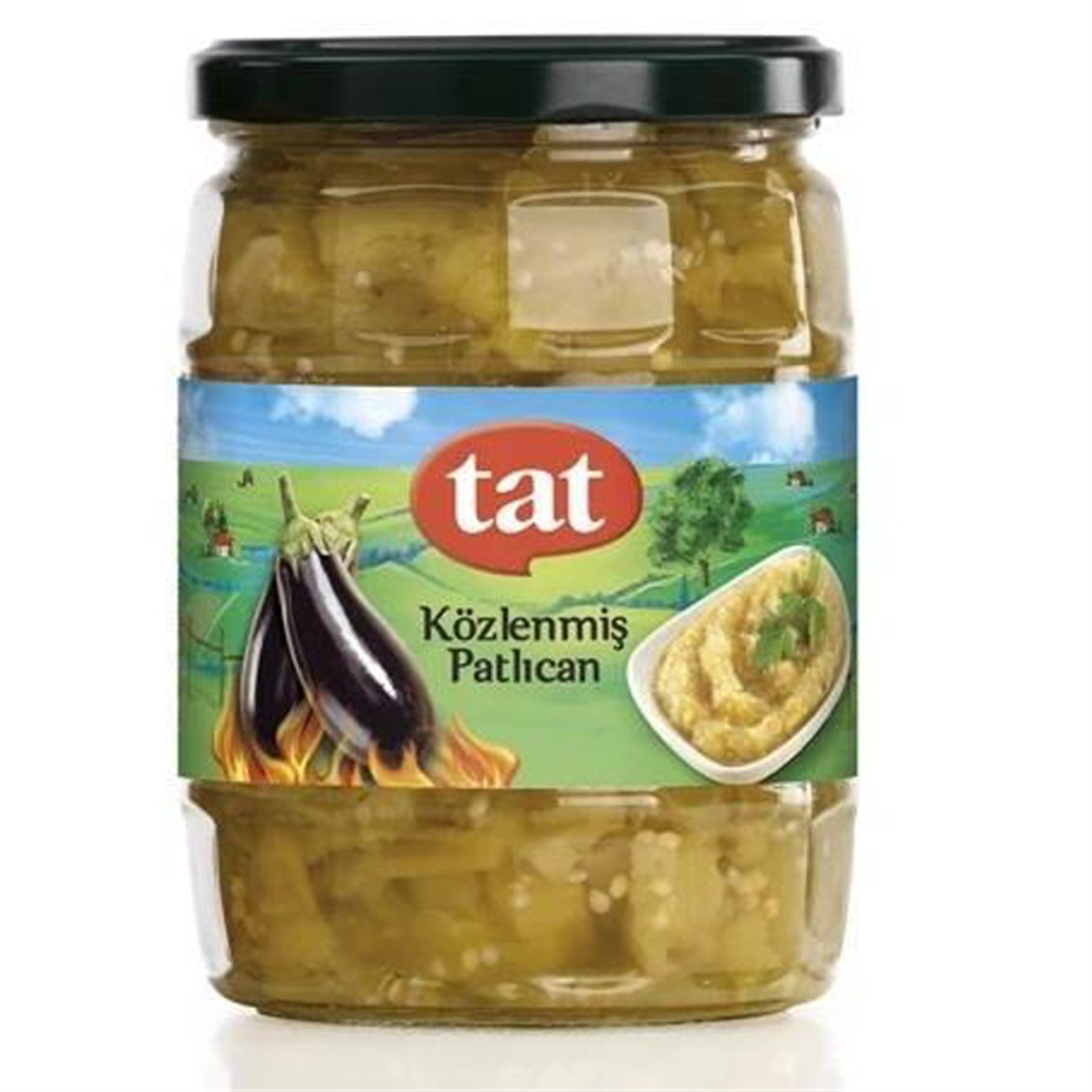 Tat Közlenmiş Patlıcan 520 Gr Cam