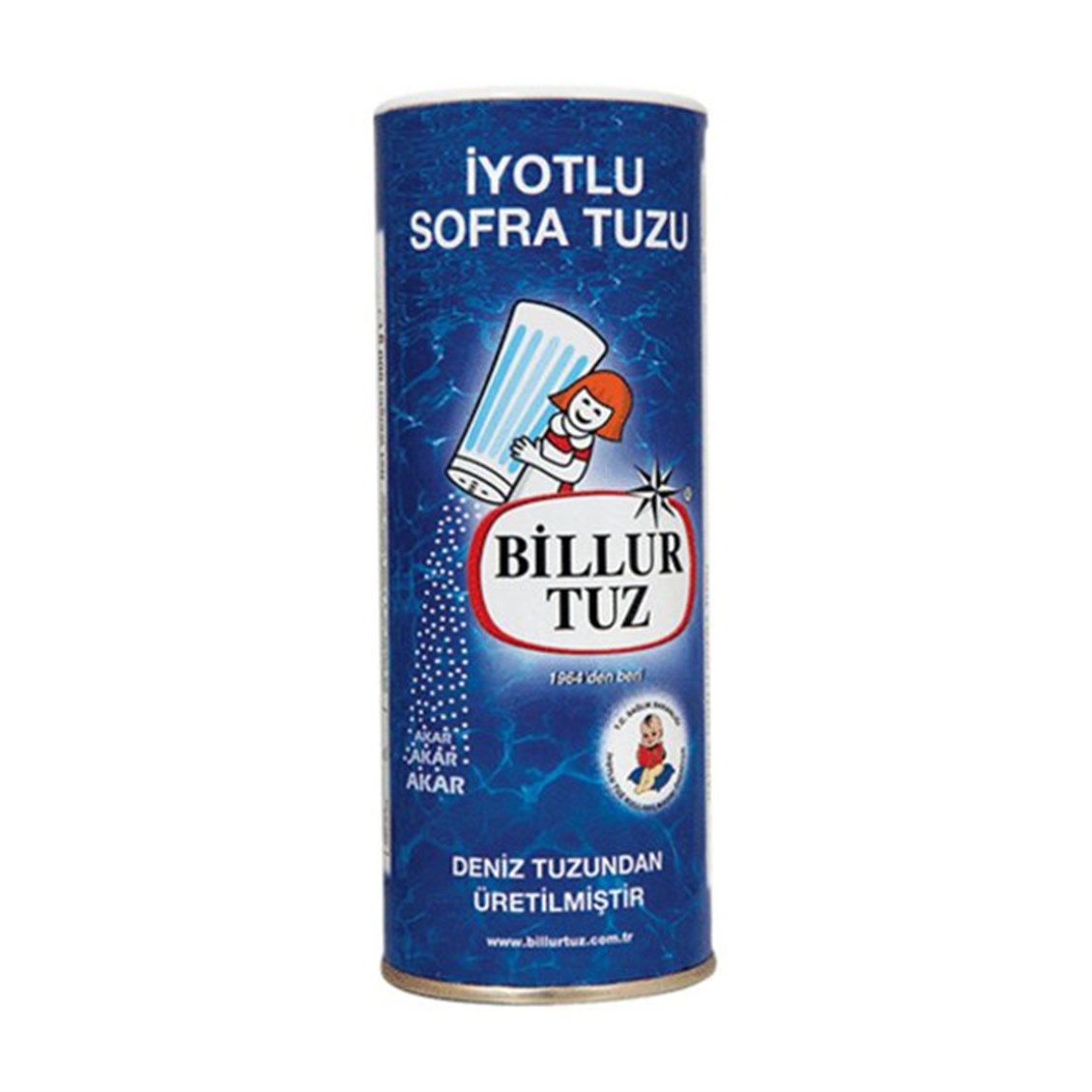 Billur İyotlu Tuz 500 Gr Tuzluk Tipi