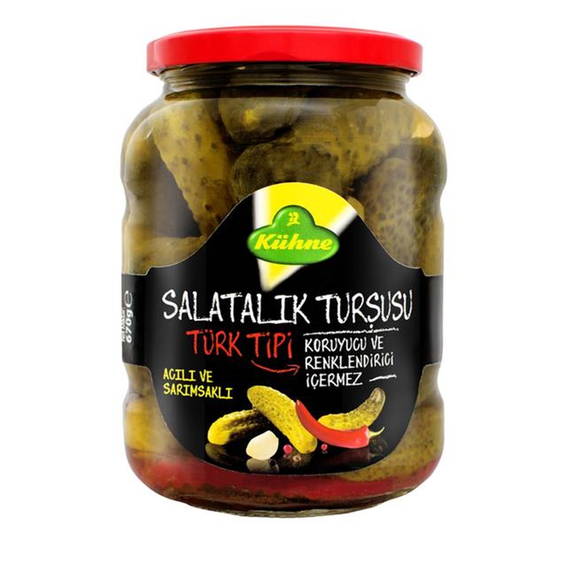 Kühne Salatalık Turşusu 670 gr