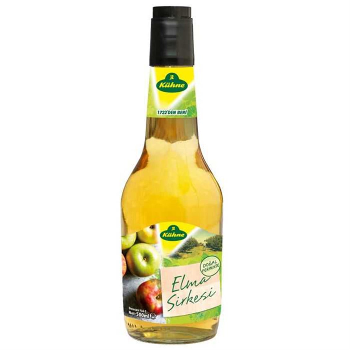 Kühne Elma Sirkesi Cam 500 ml