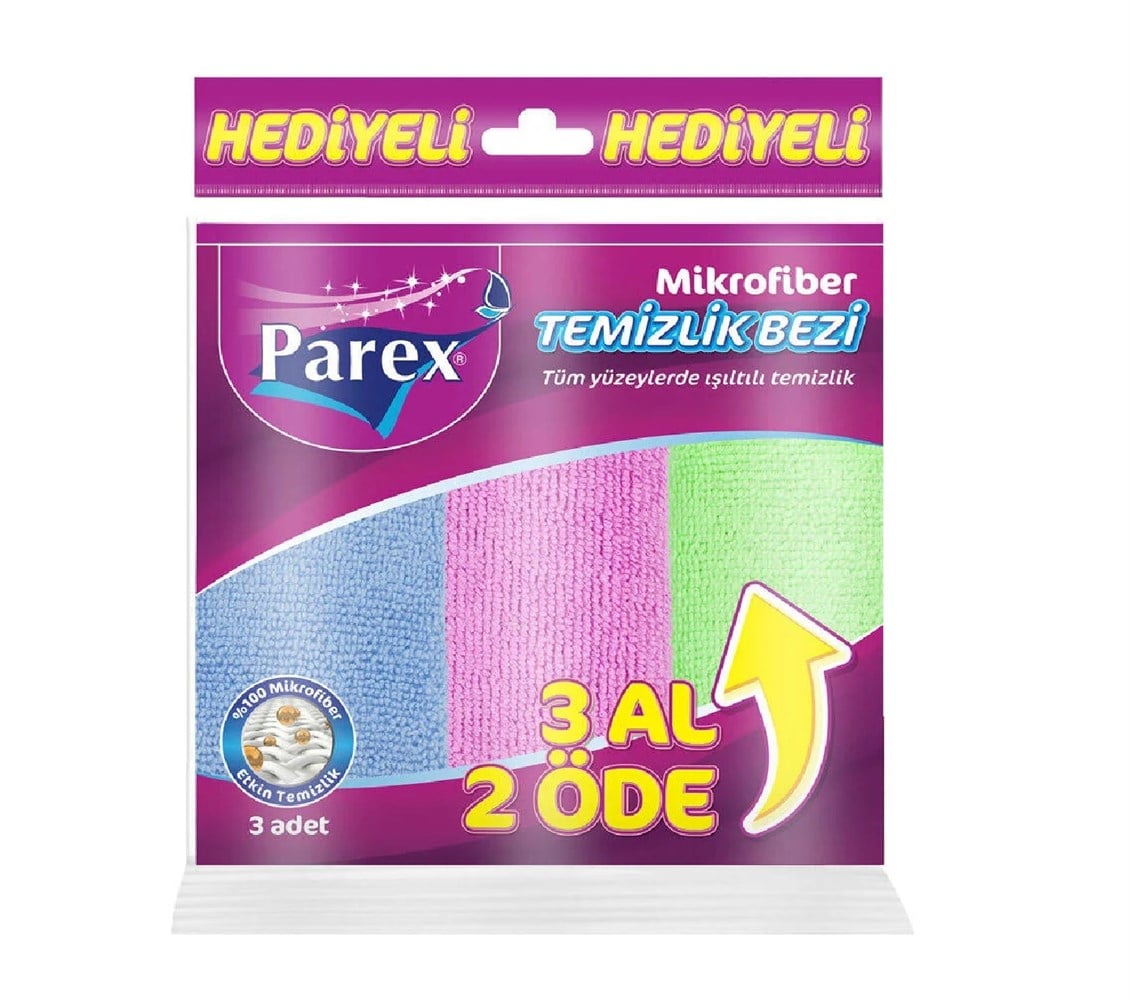 Parex Temizlik Bezi  3 Al 2 Öde