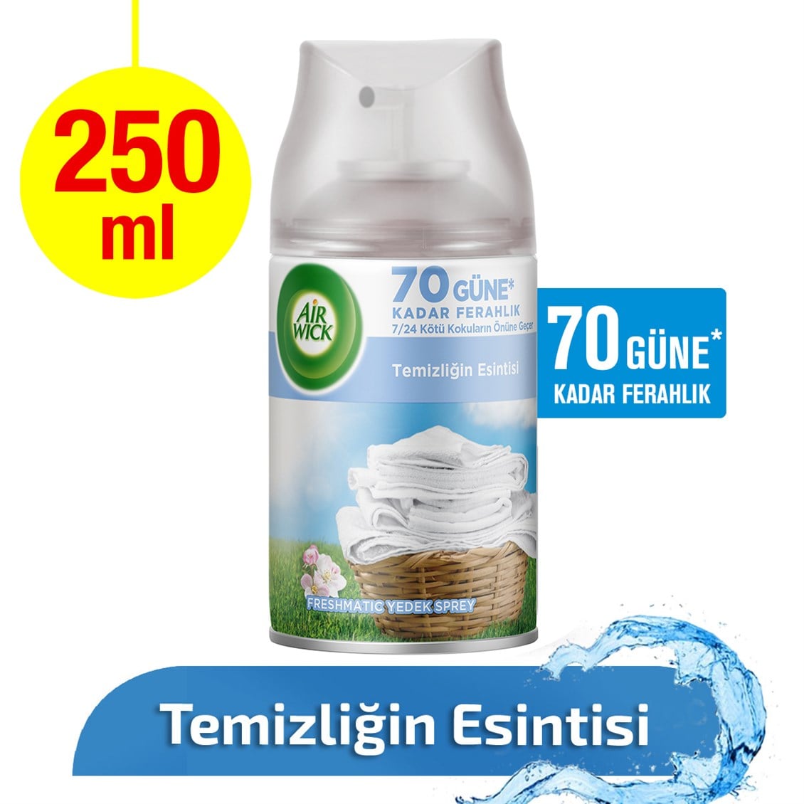 Airwick Freshmatik Yedek Temizlik Esintisi 250  ml