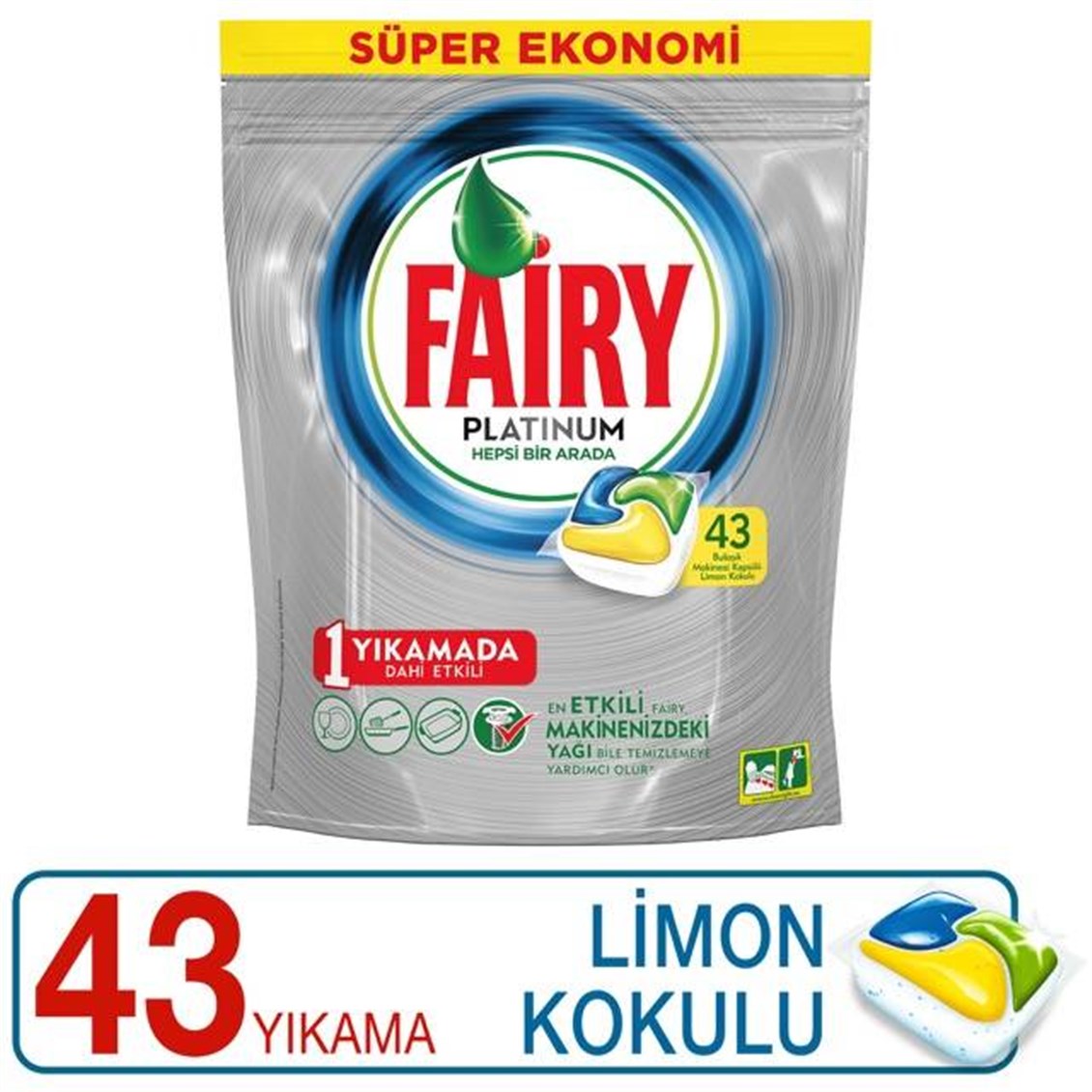Fairy Platinum 43'lü Bulaşık Deterjanı