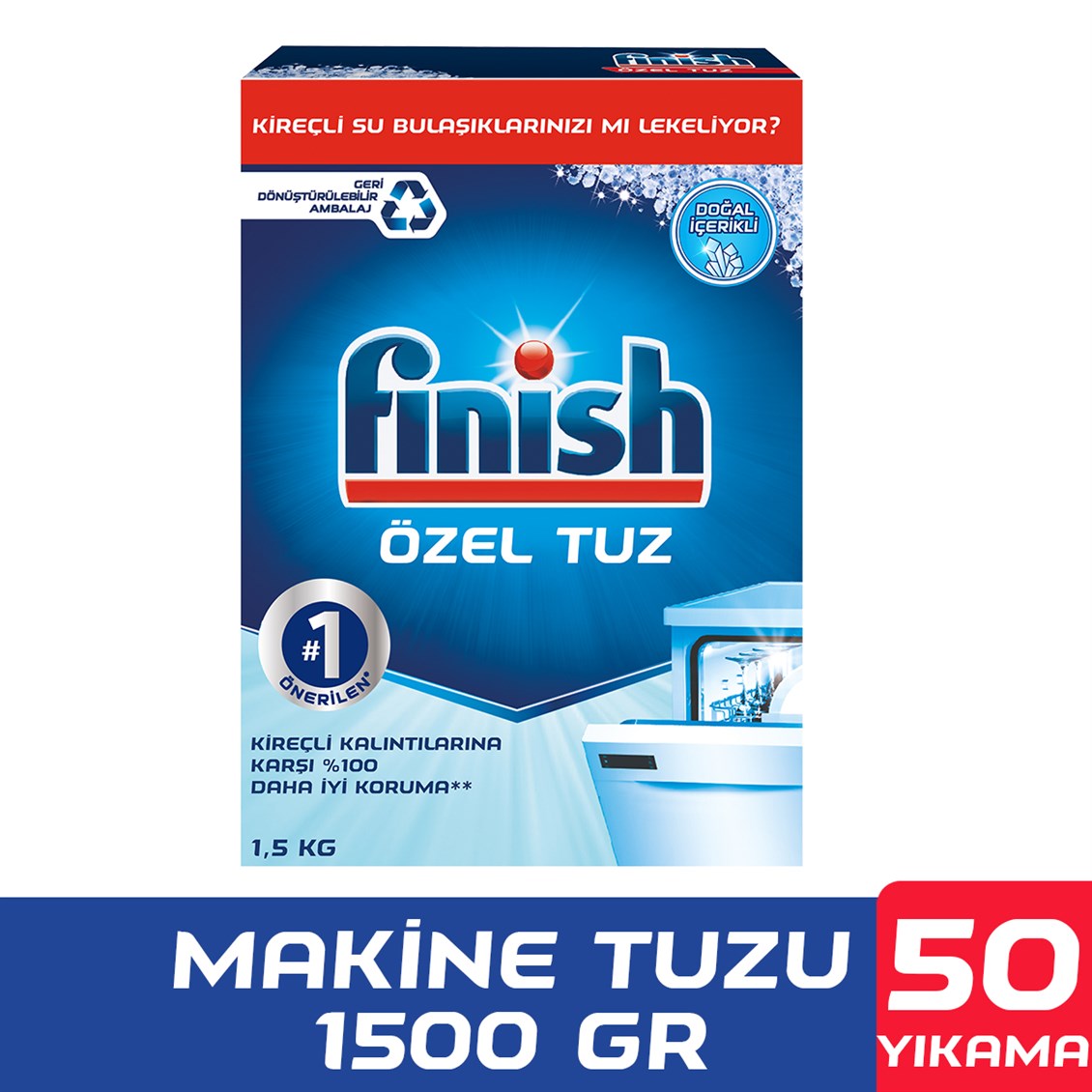 Finish Bulaşık Makinesi Tuzu 1500 gr