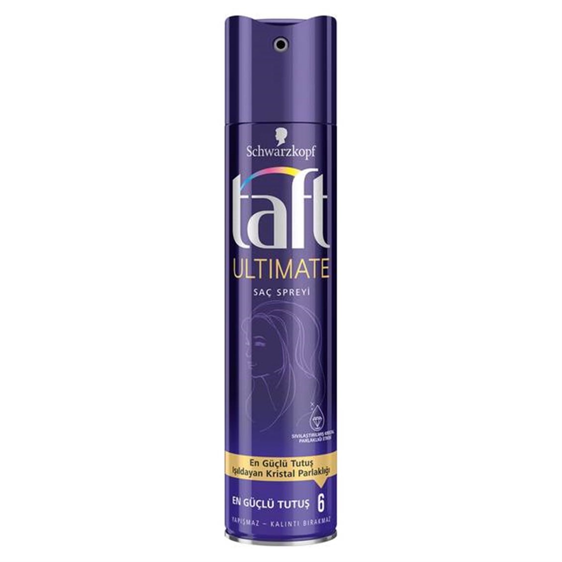 Taft Saç Spreyi Ultimate 250 Ml