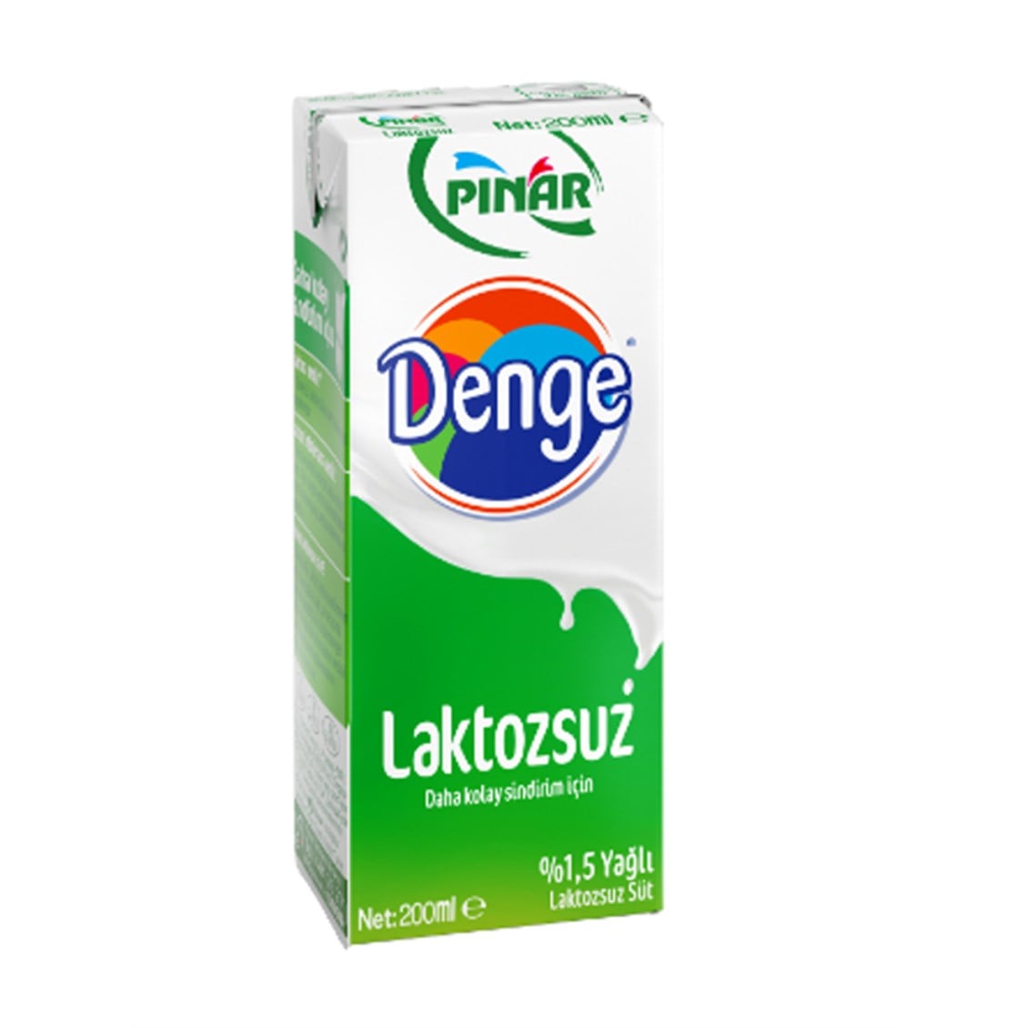 Pınar Laktozsuz Süt 200 ml