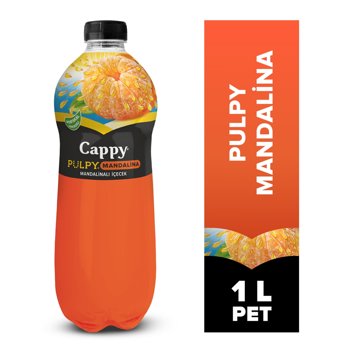 Cappy Pulpy Mandalina Meyve Suyu Pet 1 Lt