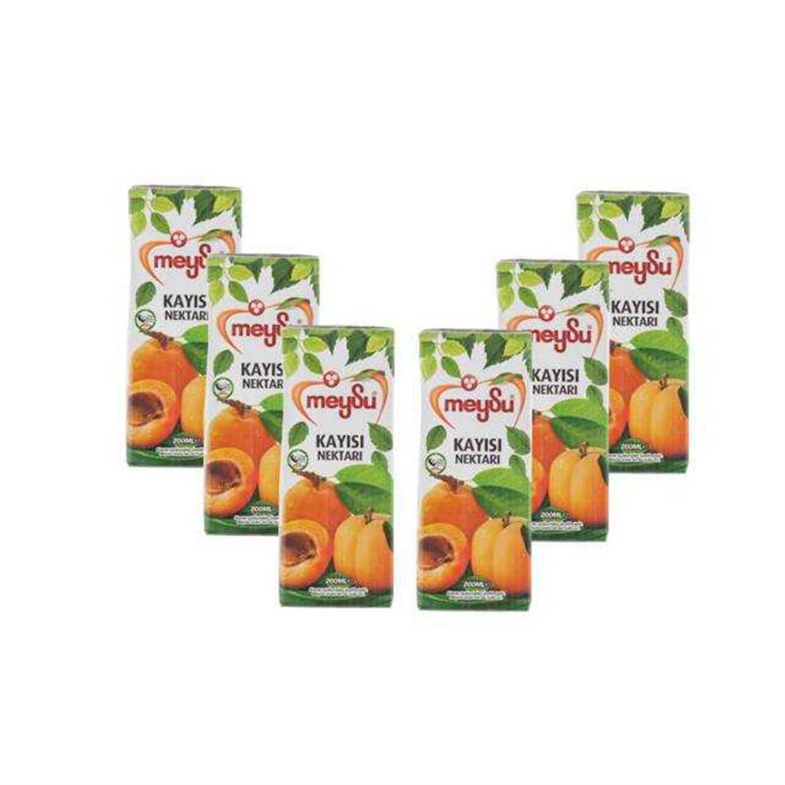Meysu Kayısı Meyve Suyu 6x200 ml