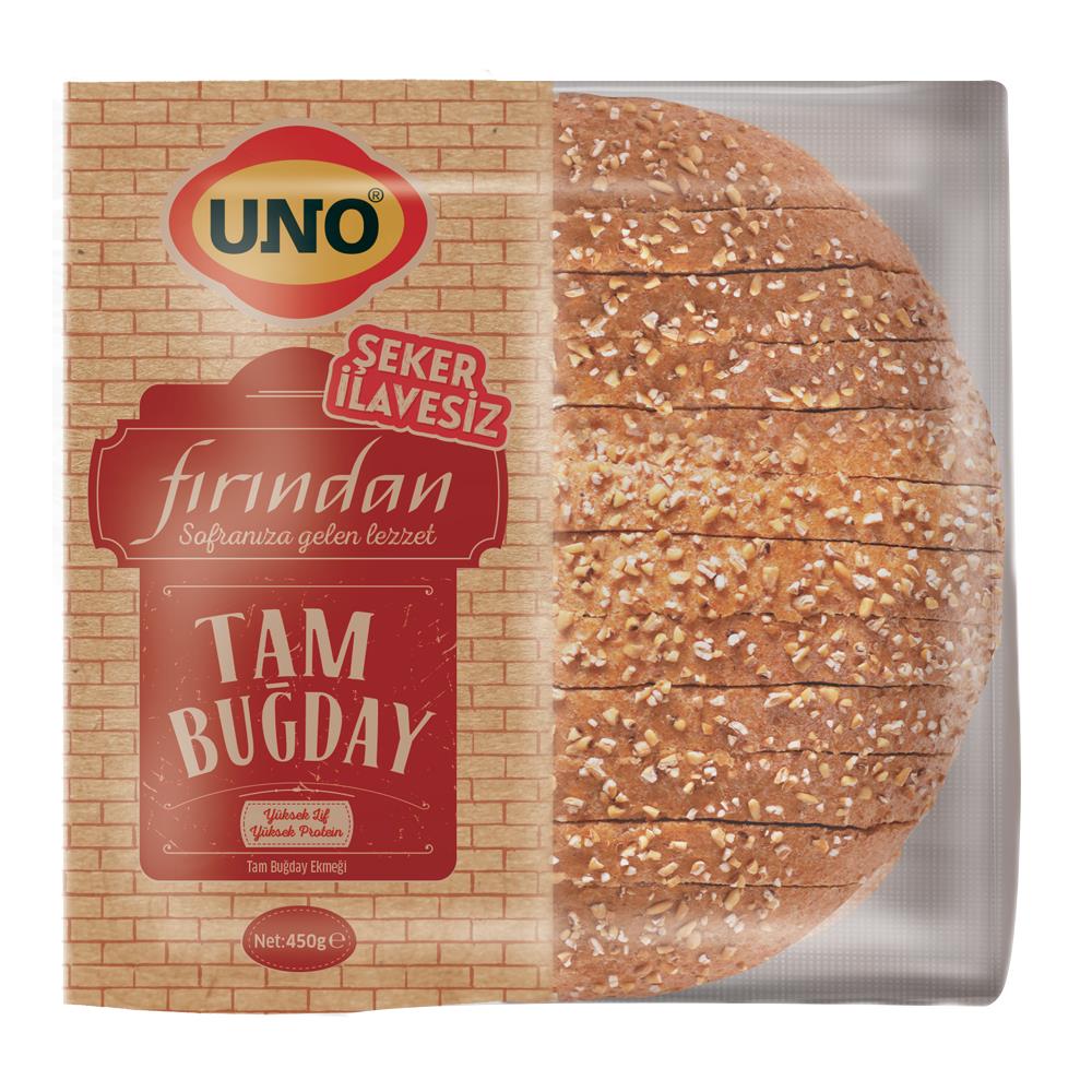 Uno Fırından Tam Buğday Ekmeği 450 gr