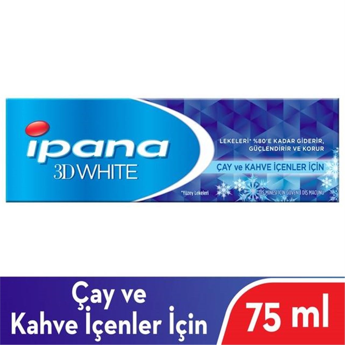 İpana 3 Boyutlu Beyazlık Çay Kahve 75 Ml