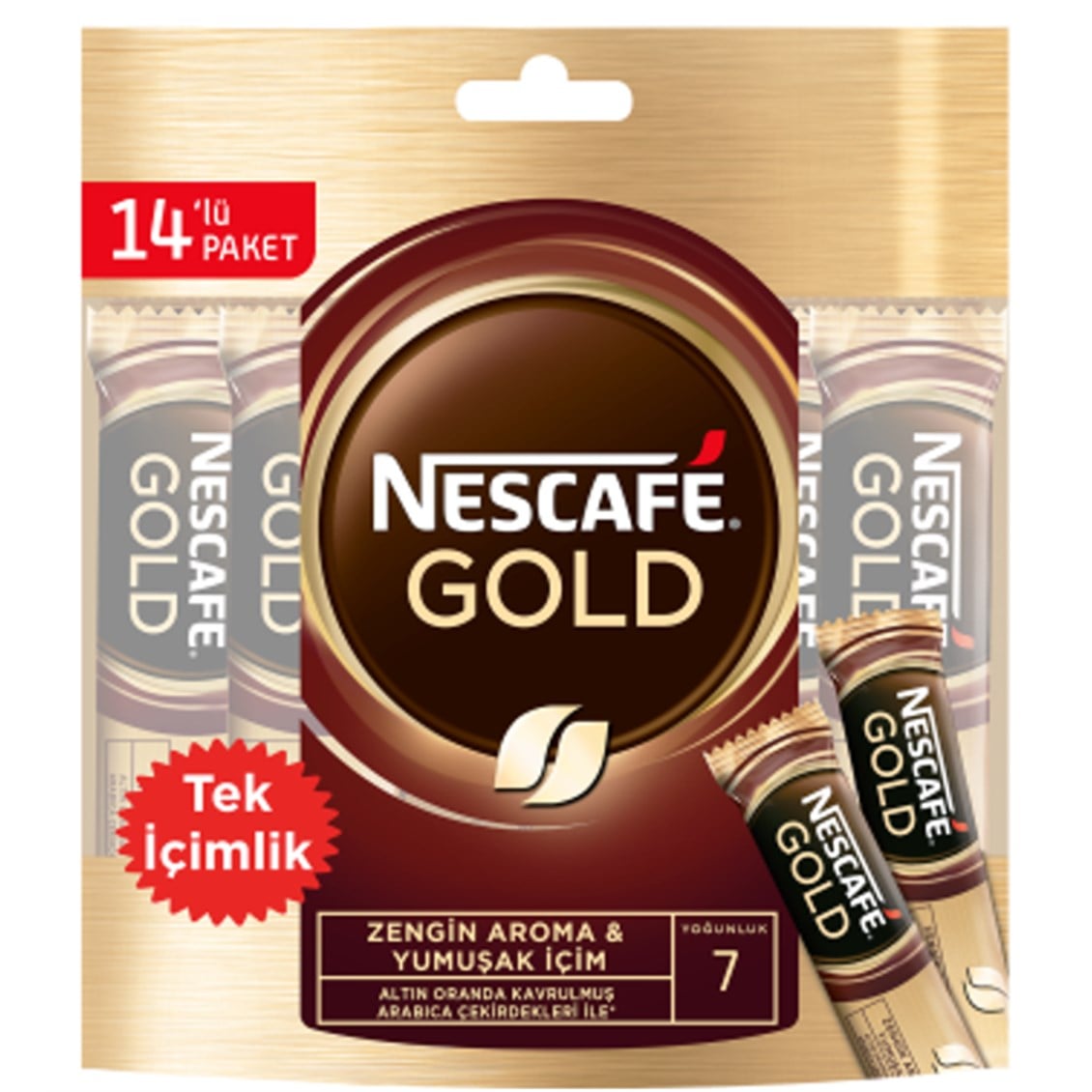 Nescafe Gold Çözünebilir Kahve 14x2 Gr