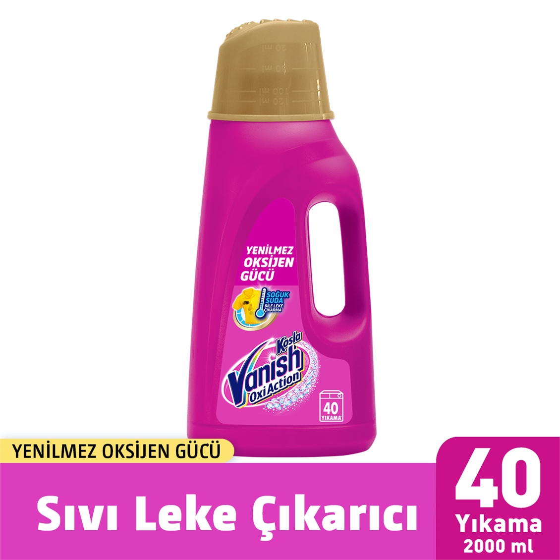Vanish Kosla Oxi Action gold Sıvı Leke Çıkarıcı 2000 ml