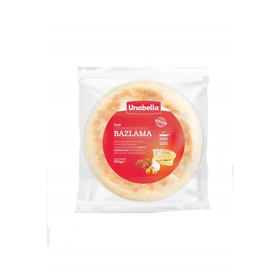 Unabella Bazlama Sade 2'li 200 Gr