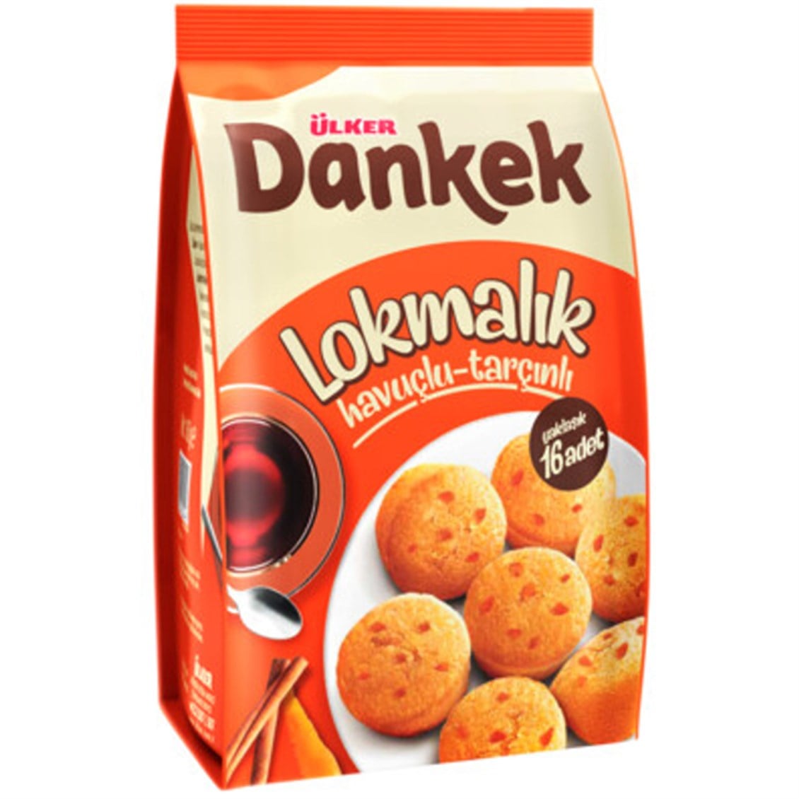 Ülker Dankek Havuç Tarçınlı Lokmalık Kek 160 Gr