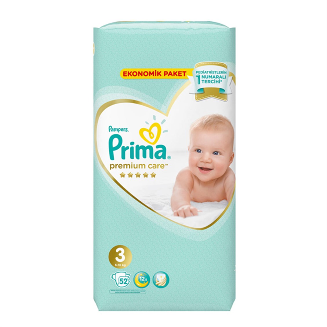 Prima Premium Care No:3 Midi 52 Adet Bebek Bezi
