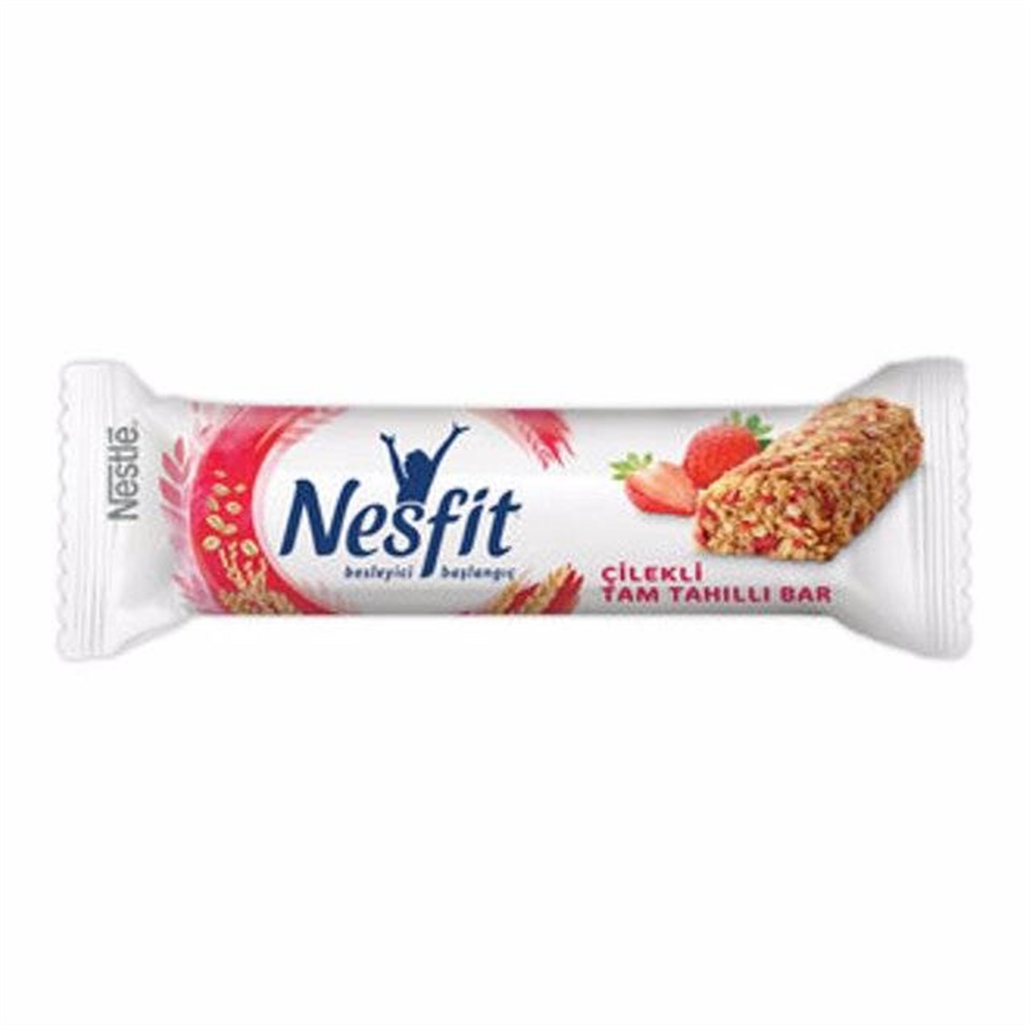 Nestle Nesfit Çilekli Tam Tahıllı Bar 23 Gr