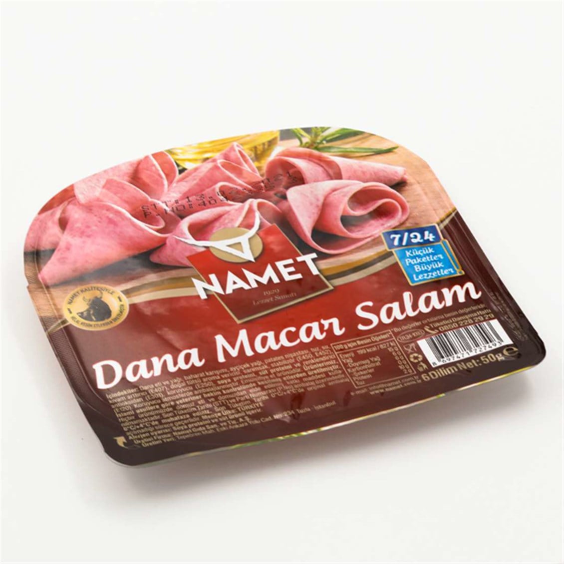 Namet 7/24 Dana Macar Salam 50 Gr
