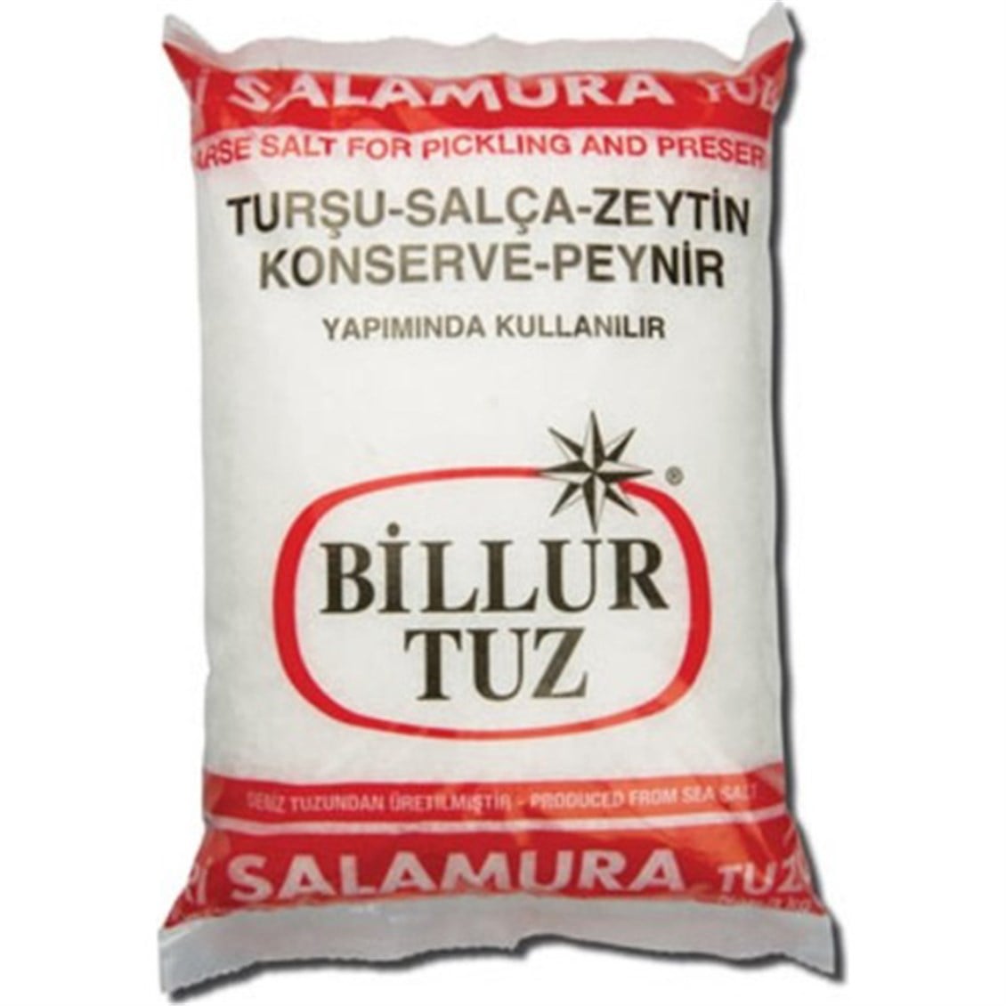 Billur Tuz Salamuralık 3 Kg
