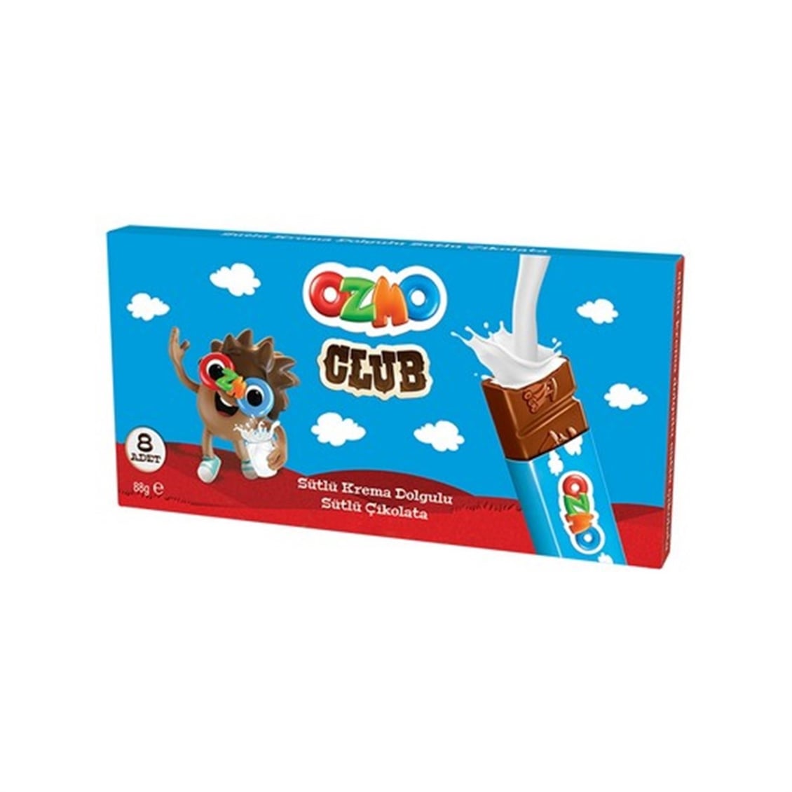 X.SOLEN OZMO CLUP TABLET CIKOLATA 88 GR