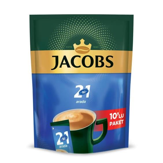 Jacobs 2'si 1 Arada 140 gr 10'lu