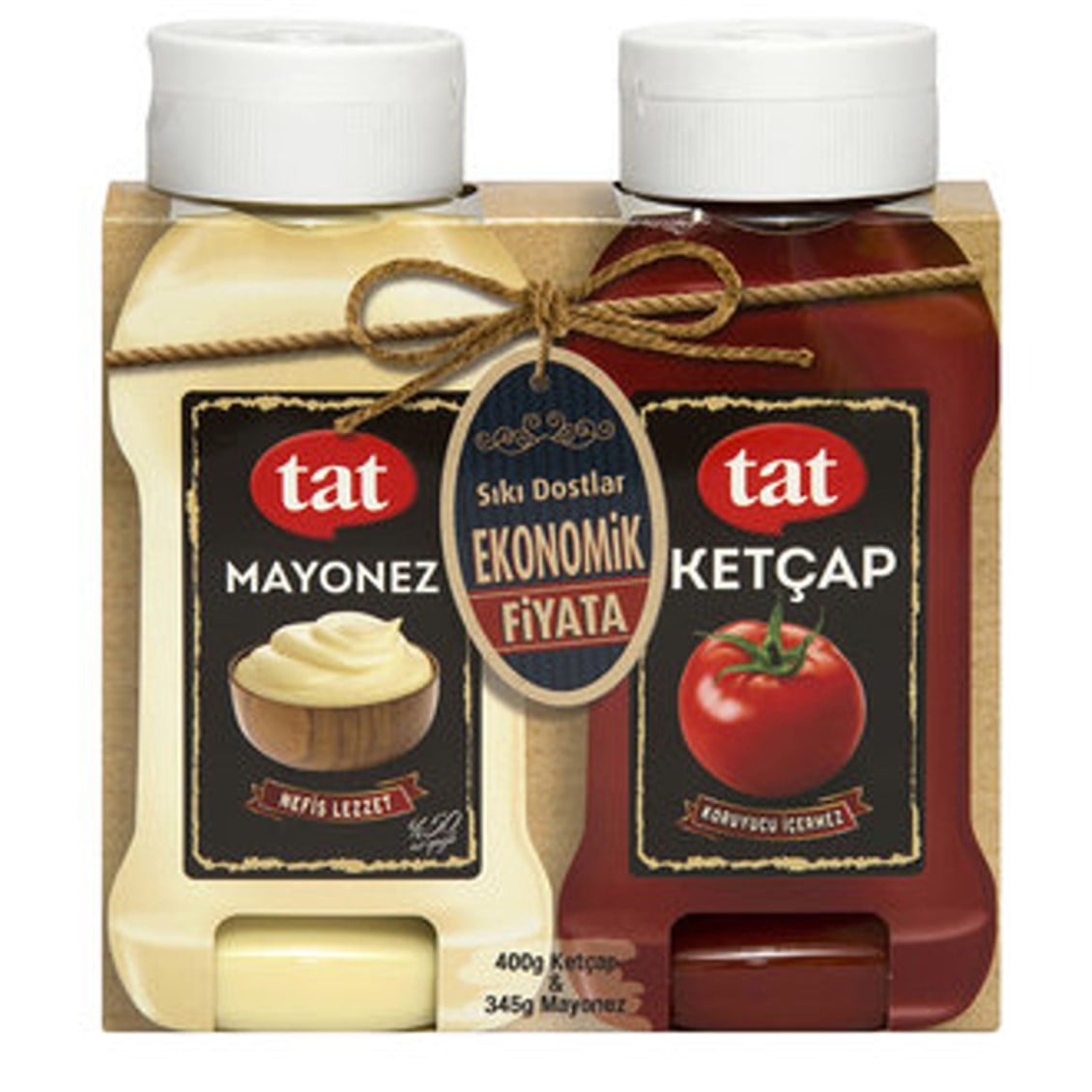 Tat ketcap 400 Gr ve Mayonez 345 Gr Paket