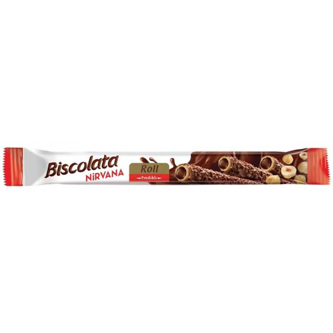 Biscolata Nirvana Roll Fındıklı 26 Gr