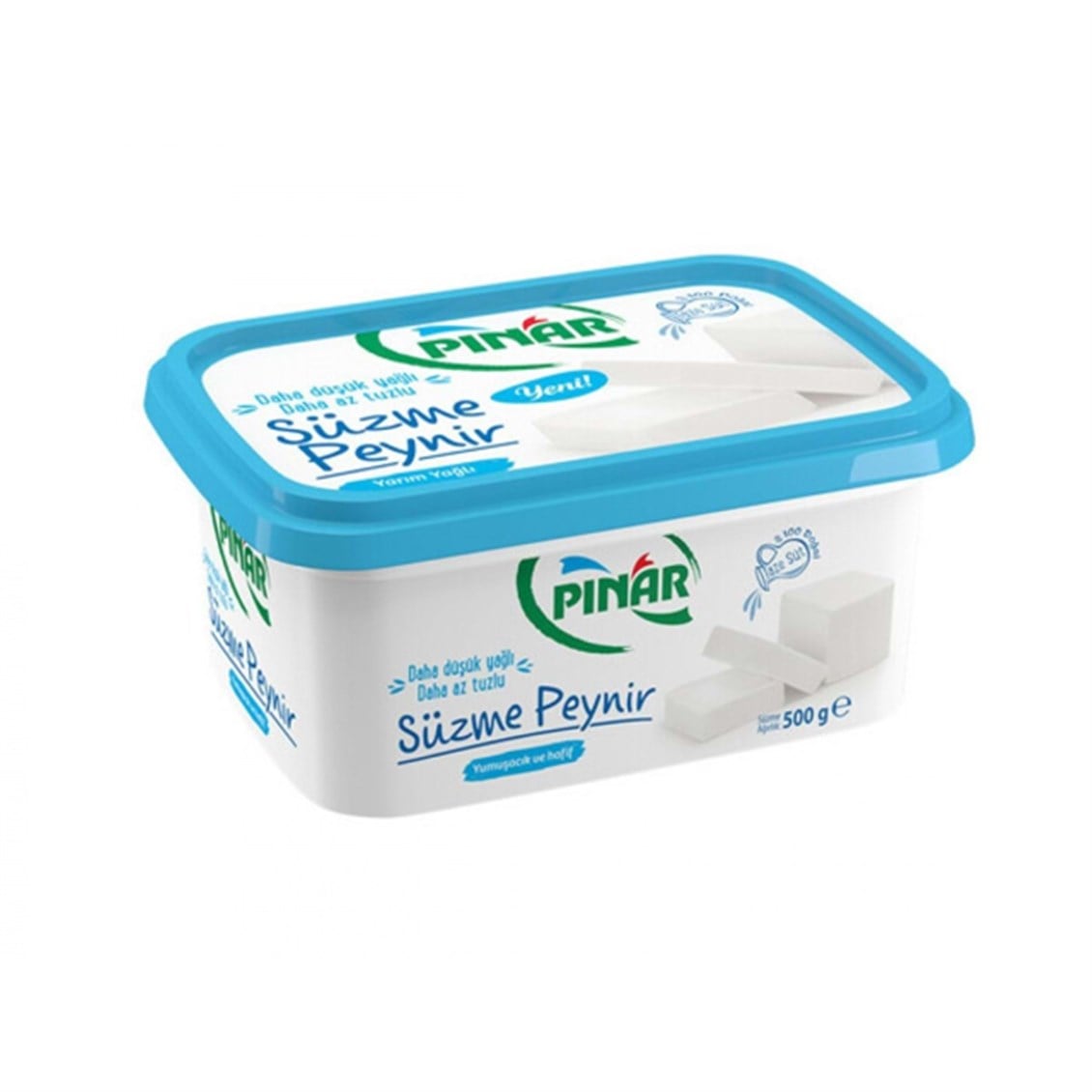 Pınar Süzme Peynir Az Yağlı  500 Gr