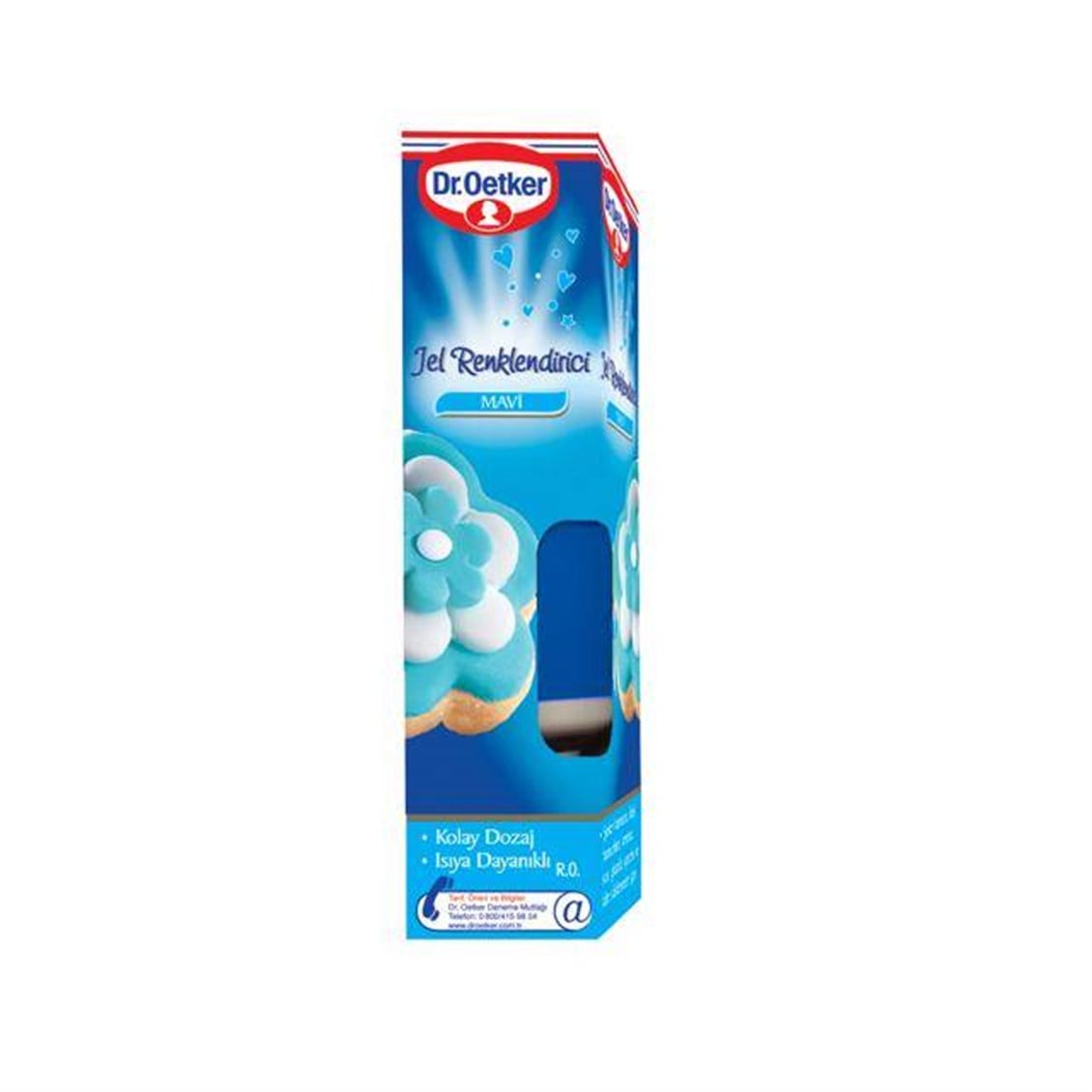 Dr.Oetker Jel Renklendirici Mavi 10 Gr